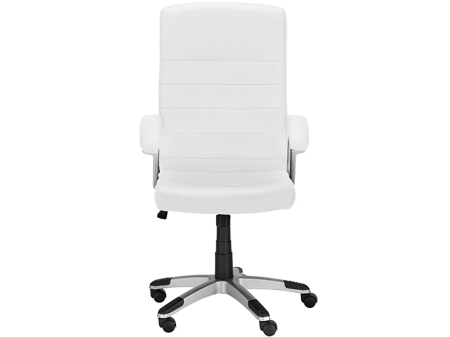 Willis|Chaise de bureau en PU blanc