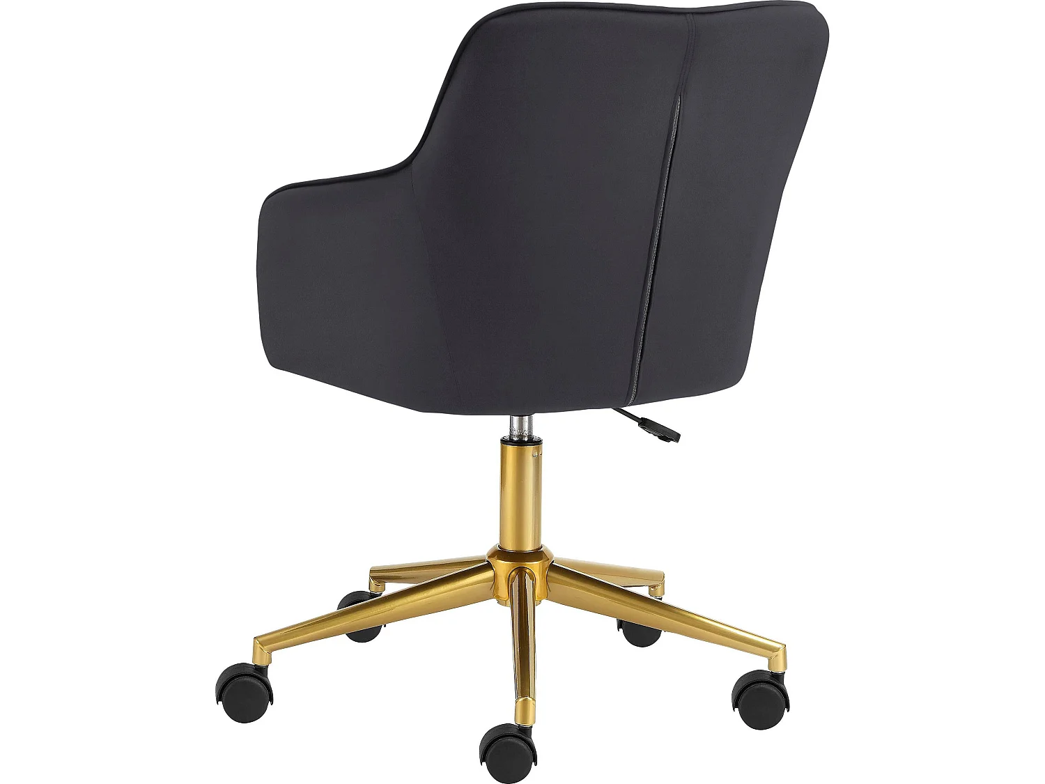 Bureaustoel Grijs Goud