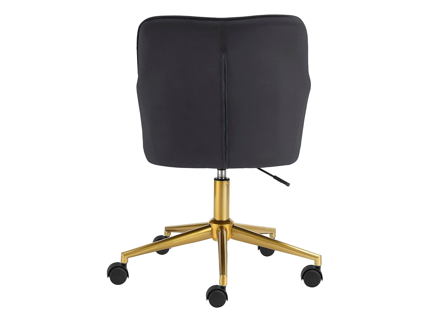 Caspar | Cadeira de escritório Cinzento Dourado