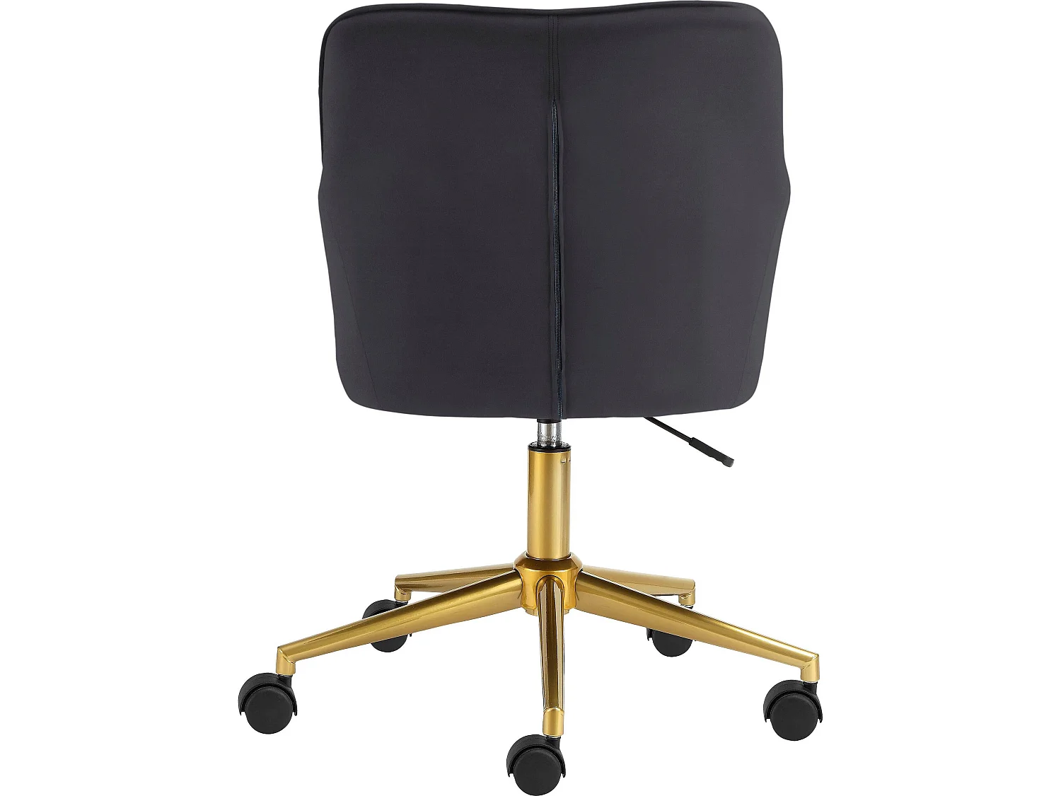 Bürostuhl Grau / Gold