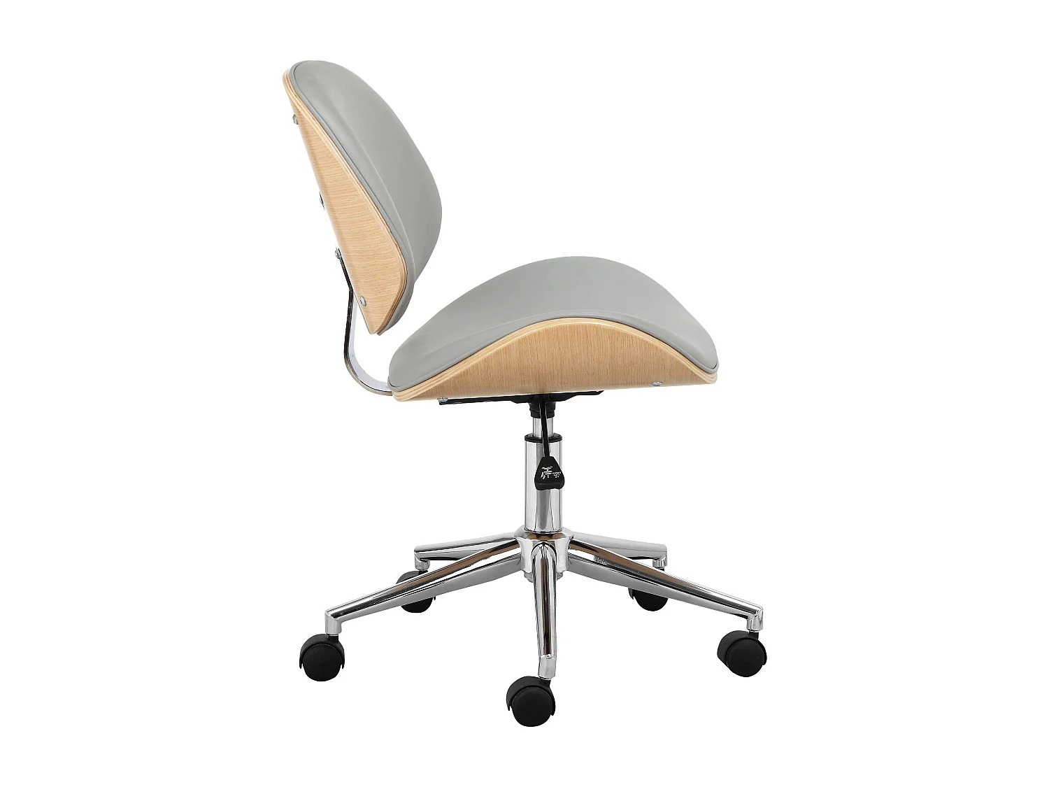 Yoko|Chaise de bureau grise