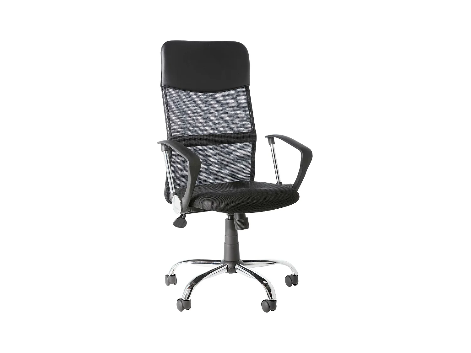 Orlando | Chaise en tissu noir