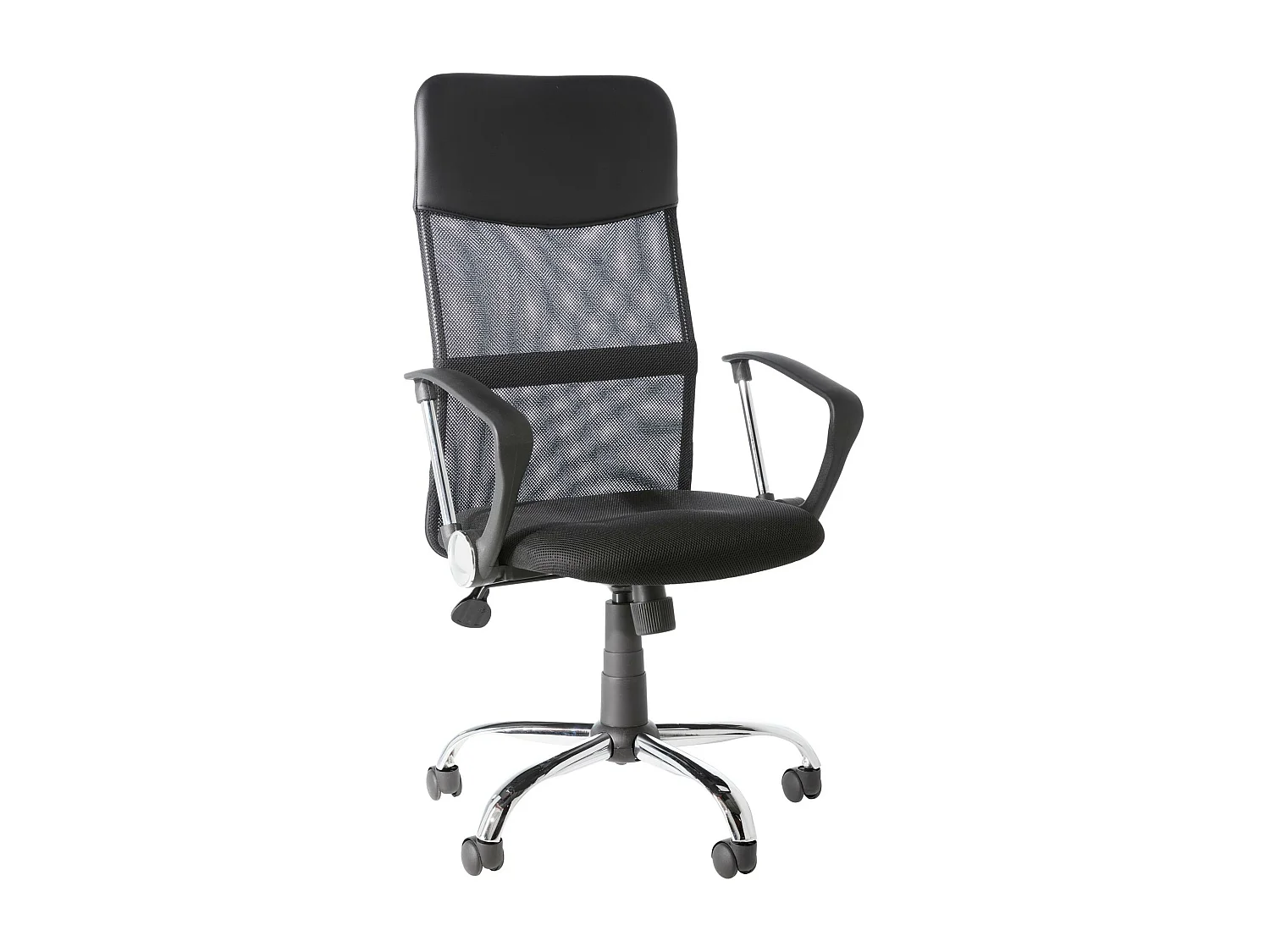 Orlando | Chaise en tissu noir