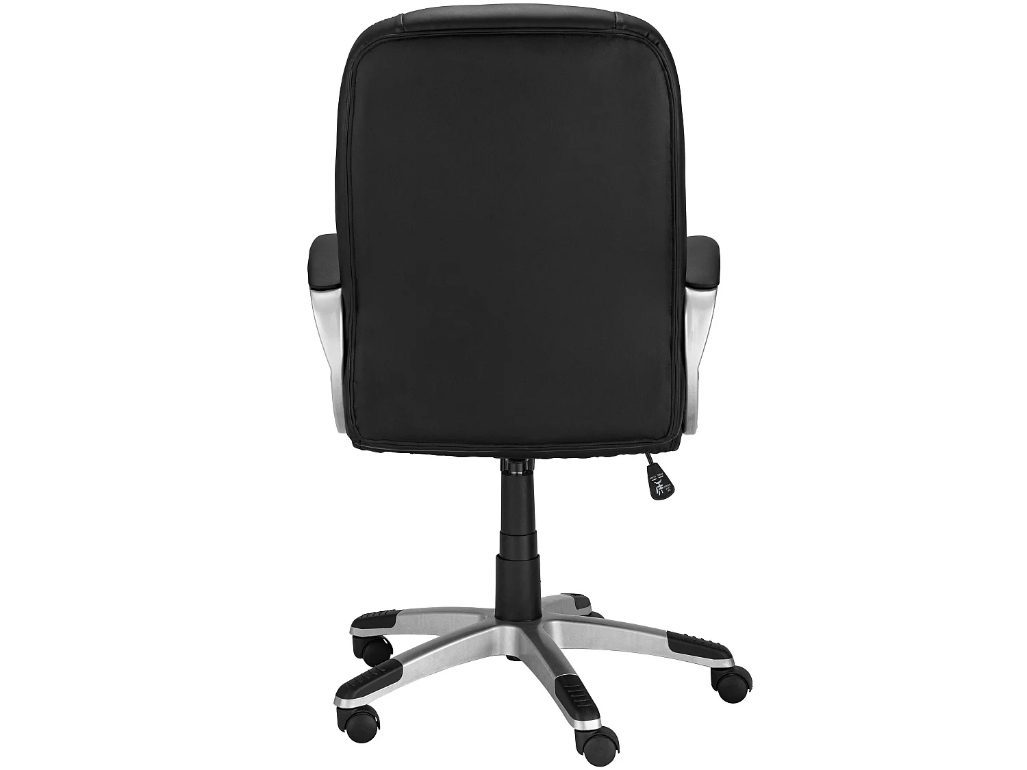 CRUISE|Chaise de bureau en PU noir