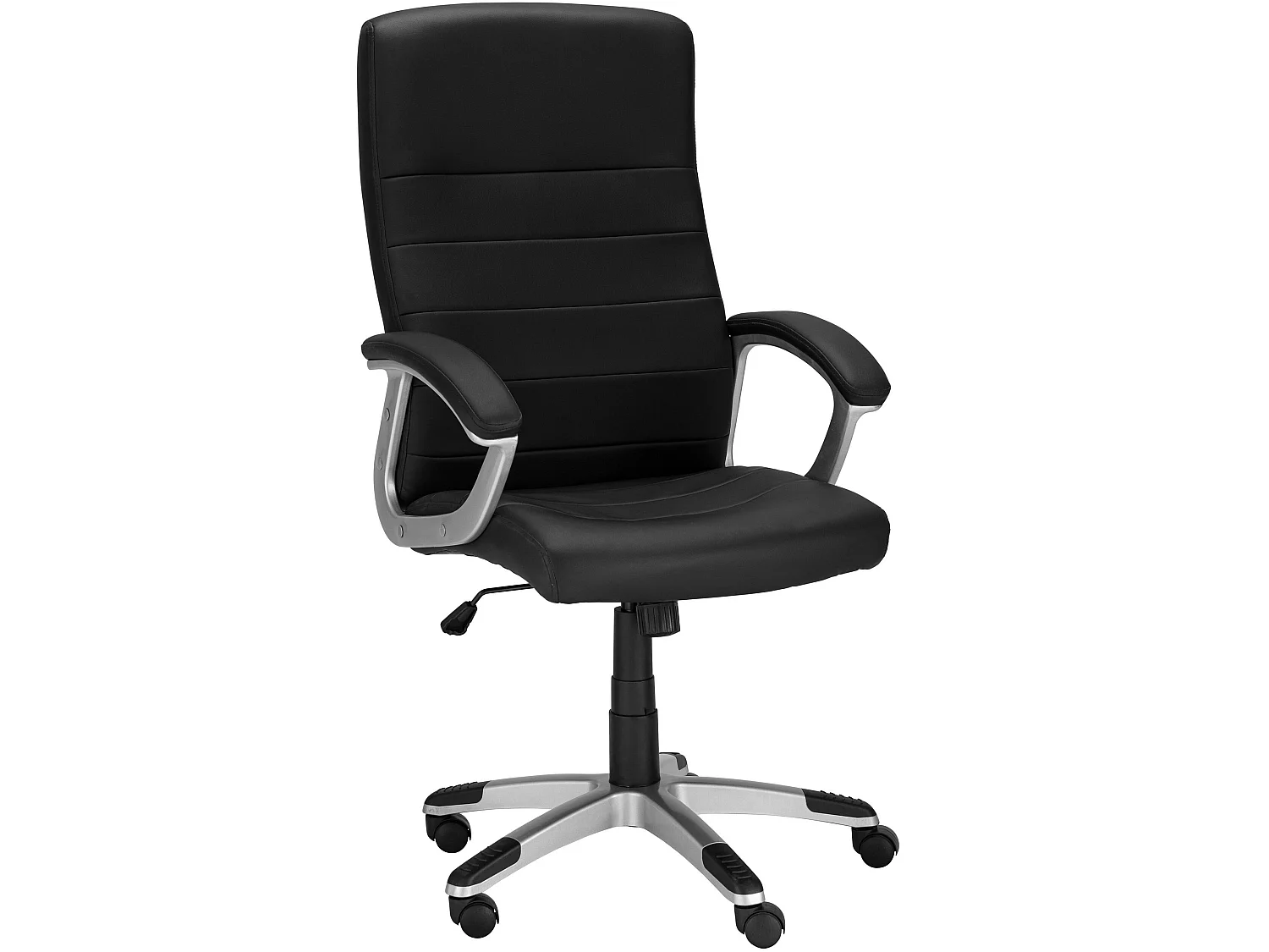 Willis|Chaise de bureau PU Noir