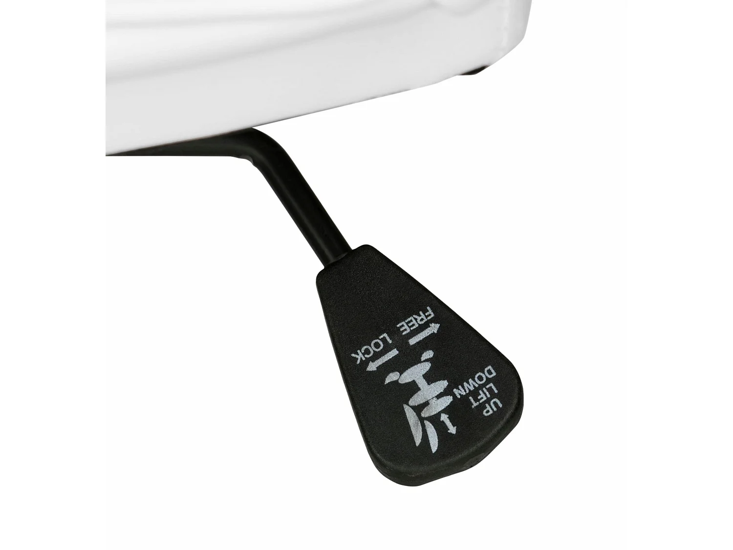 Flori Bureaustoel Wit