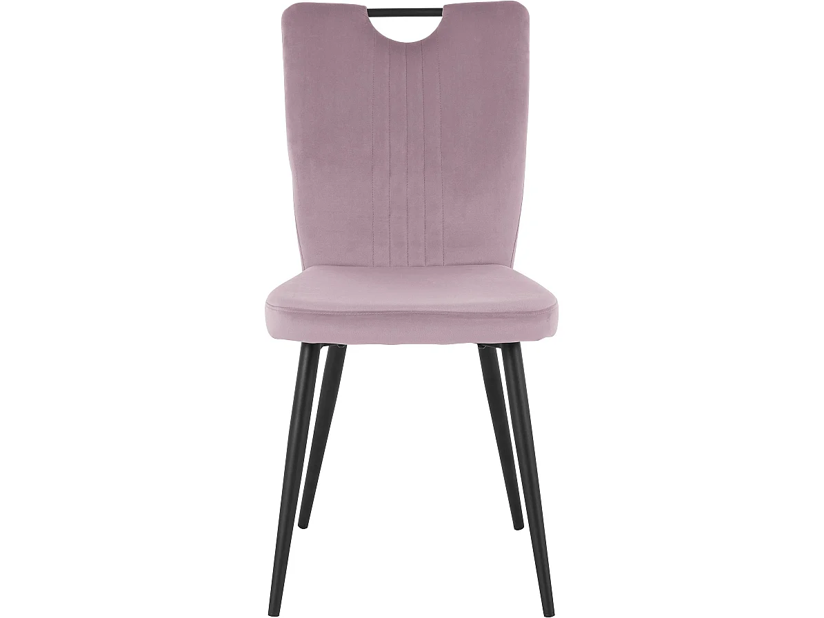 Sari|Chaise 2 Pack en velours noir