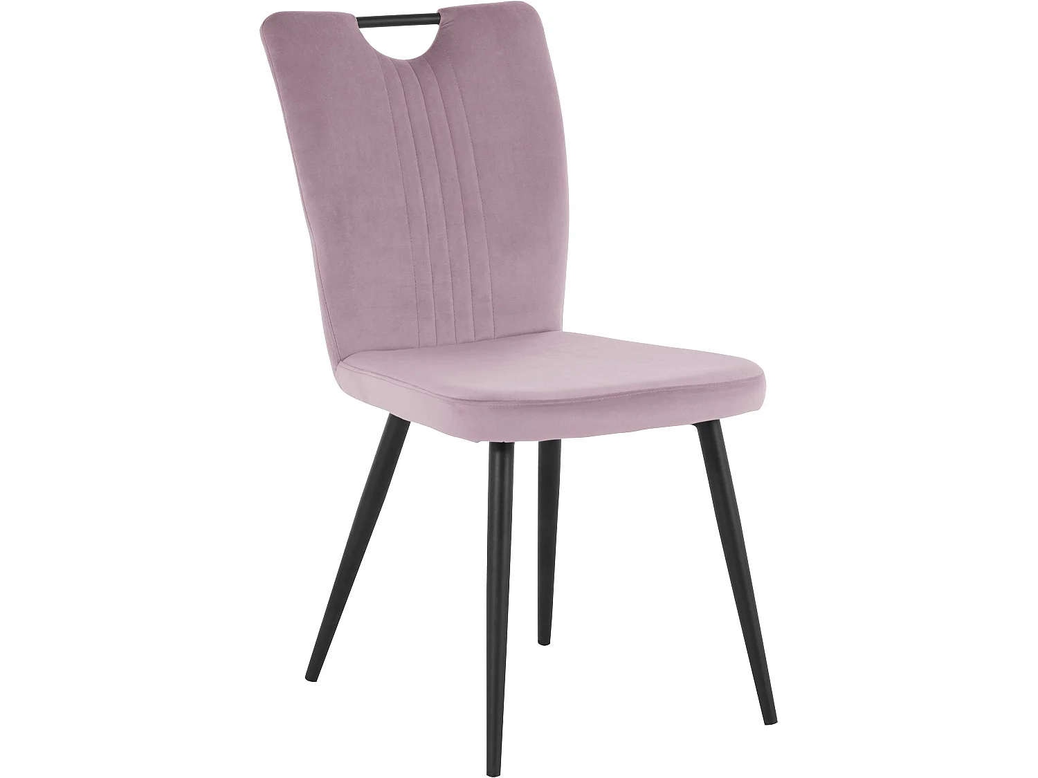 Sari|Chaise 2 Pack en velours noir