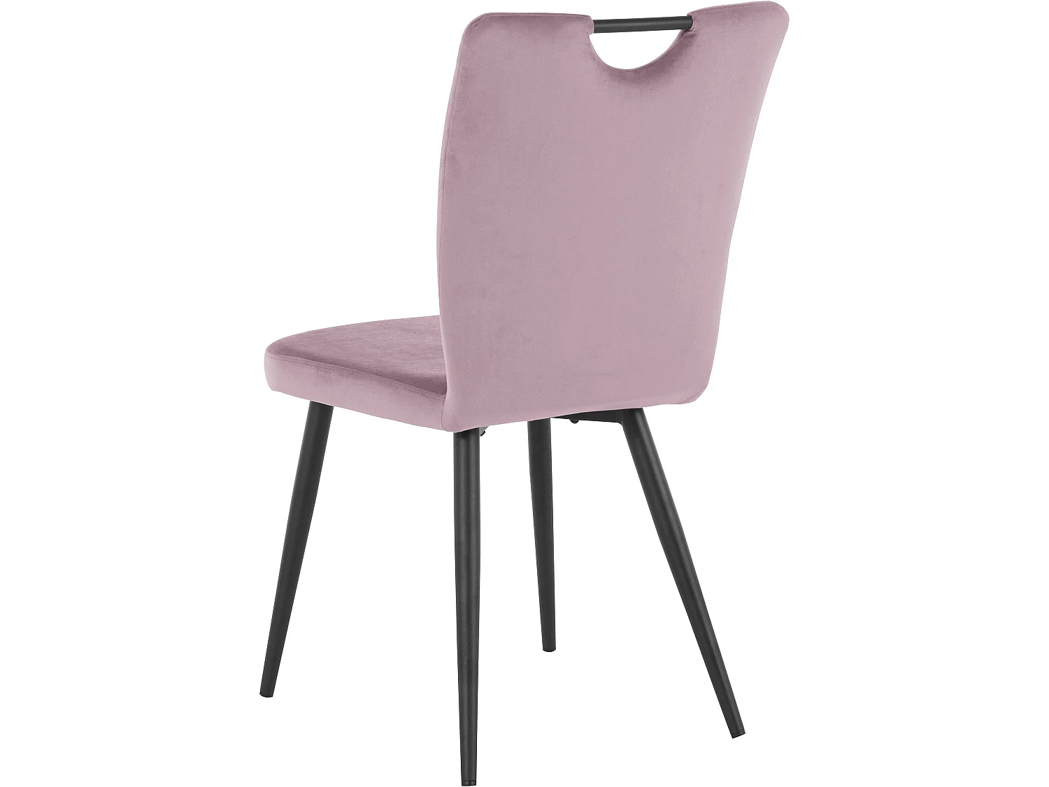 Sari|Chaise 2 Pack en velours noir