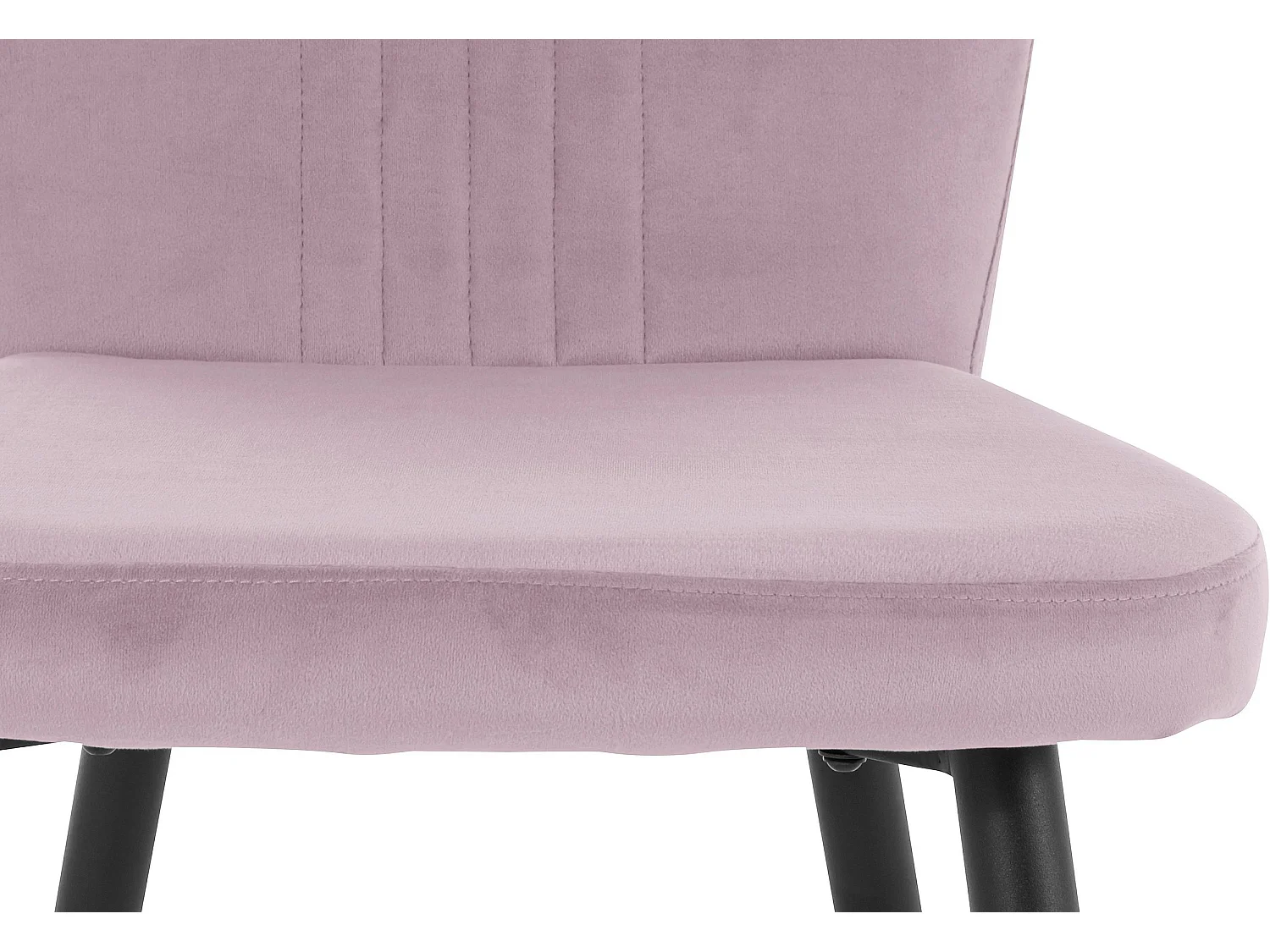 Sari|Chaise 2 Pack en velours noir