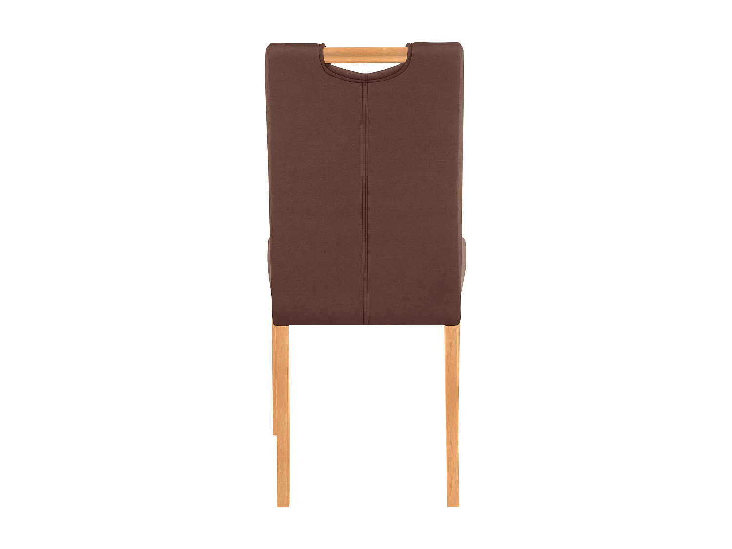 Cadeira em pinho castanho