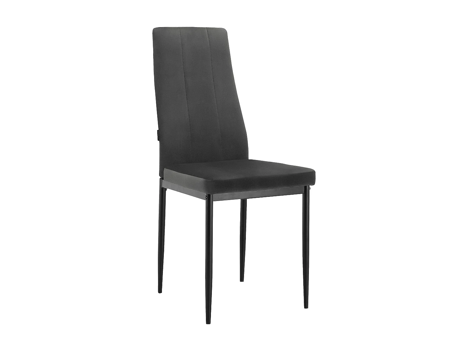 Kelly|Chaise de salle à manger en velours noir