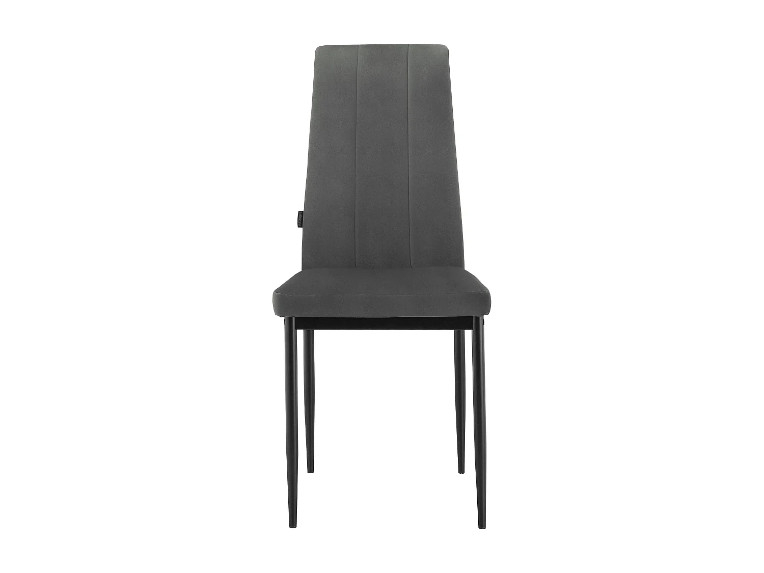 Kelly|Chaise de salle à manger en velours noir