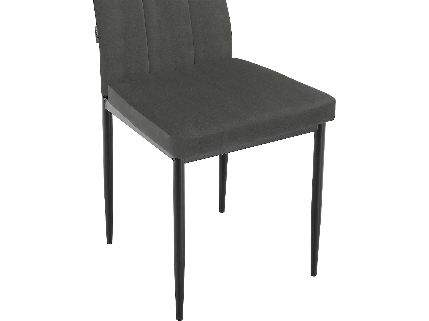 Kelly|Chaise de salle à manger en velours noir