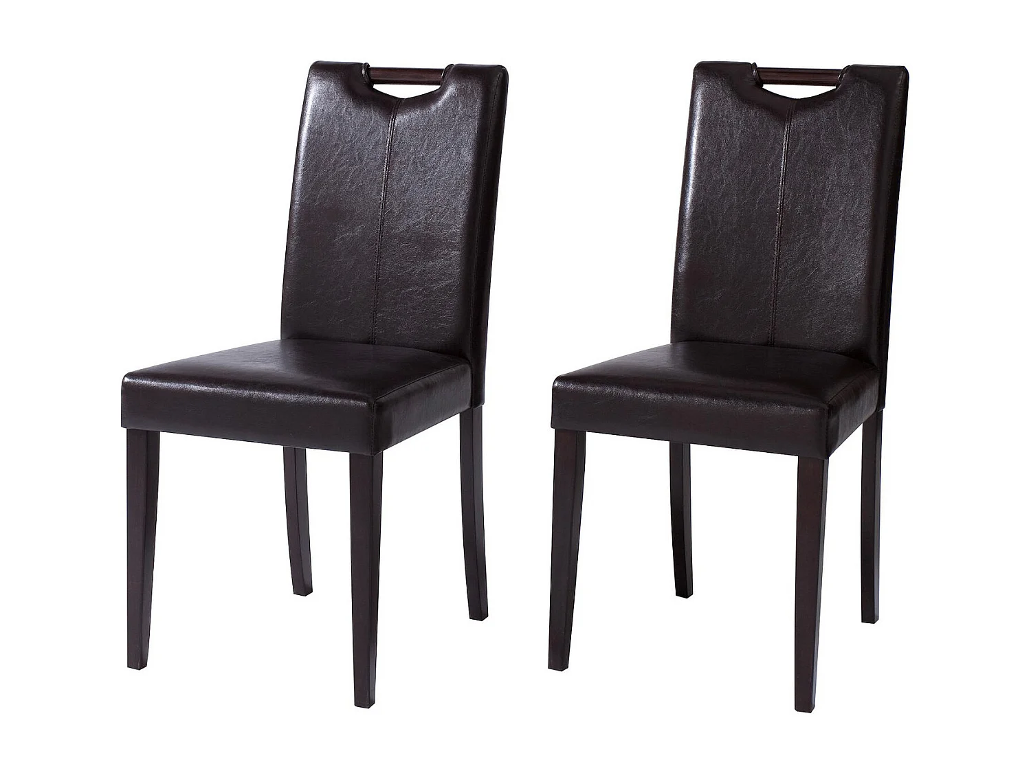 Siena | Chaise en pin Marron