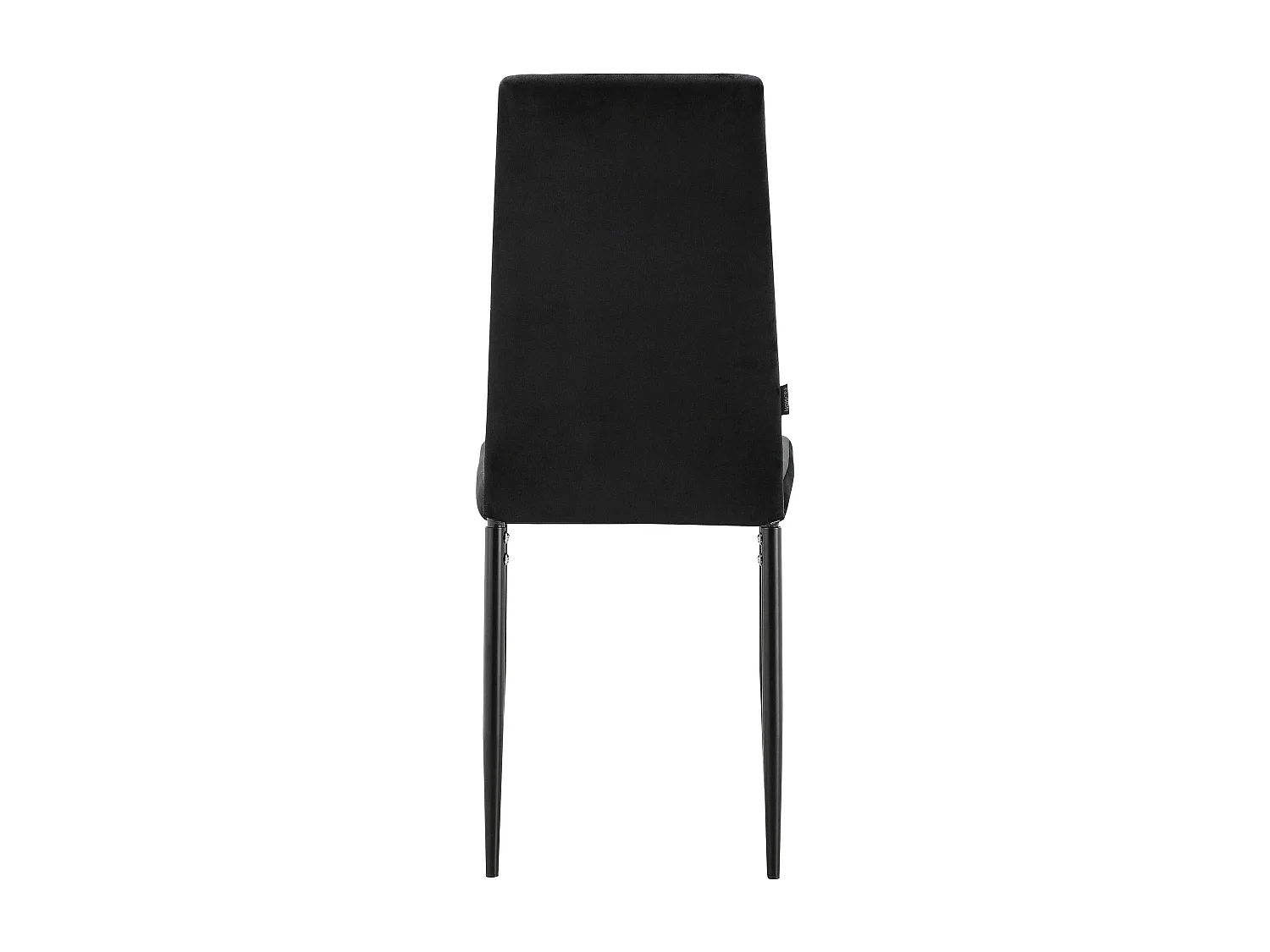Kelly|Chaise de salle à manger en velours noir
