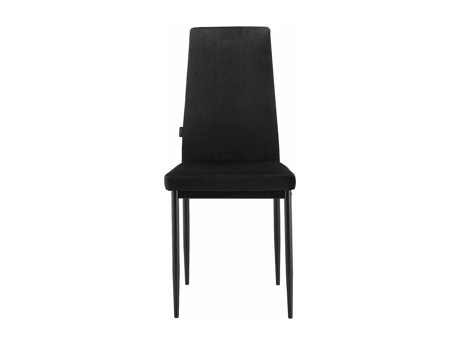 Kelly|Chaise de salle à manger en velours noir
