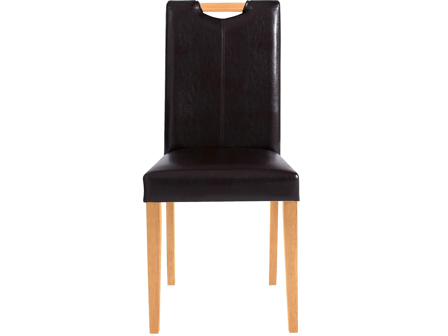 Siena | Chaise en pin Marron