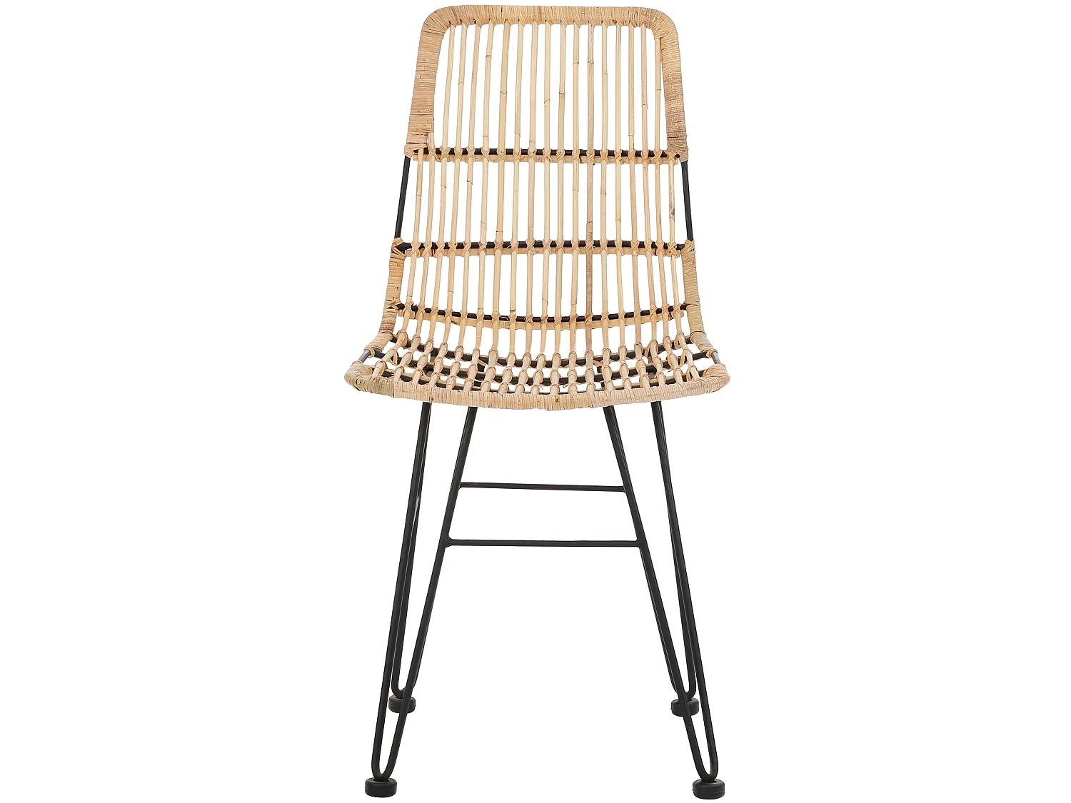Silla 2 PK Rattan kubu natur