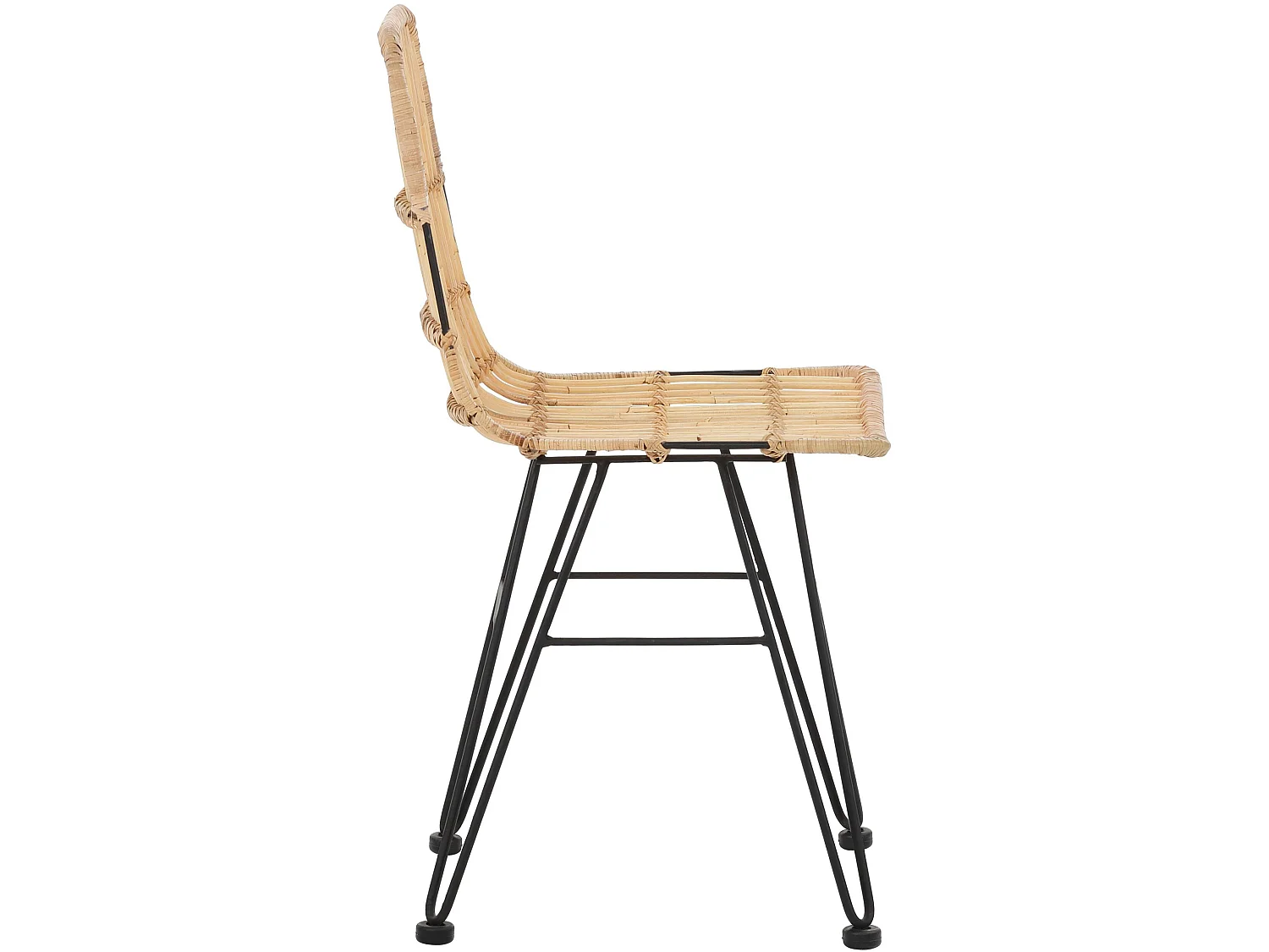 Silla 2 PK Rattan kubu natur