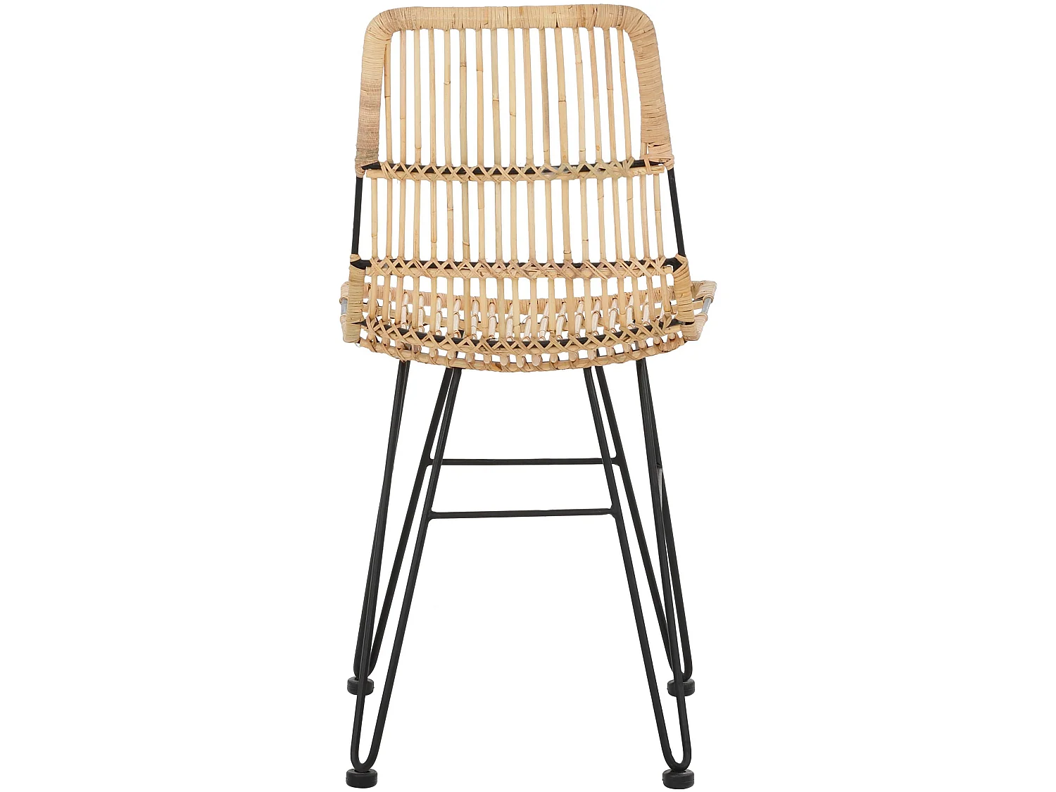 Stuhl 2 PK Rattan kubu natur