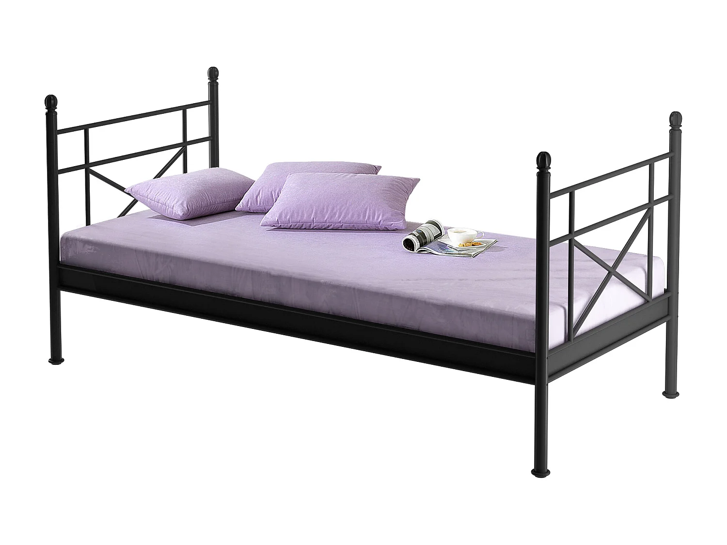 Ronja | Cama combinada 180 cm em pinho branco