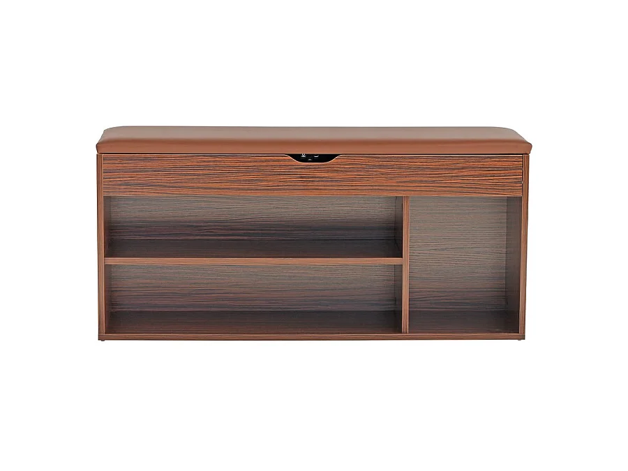 WeHome - Banc avec range-chaussures intégré 104x49x30