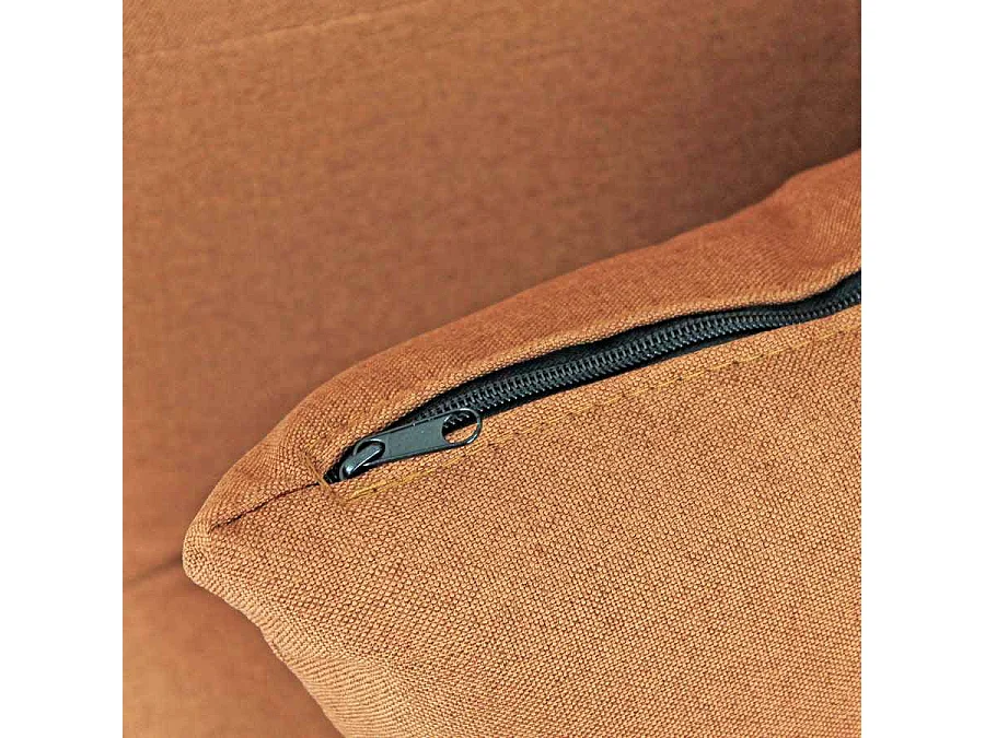 WeHome - Poltrona design apribile in tessuto arancione