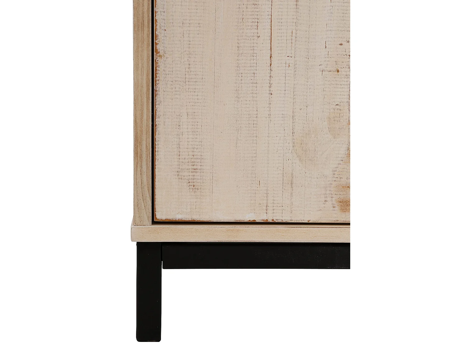 Santo Boekenkast Wit/Zwart