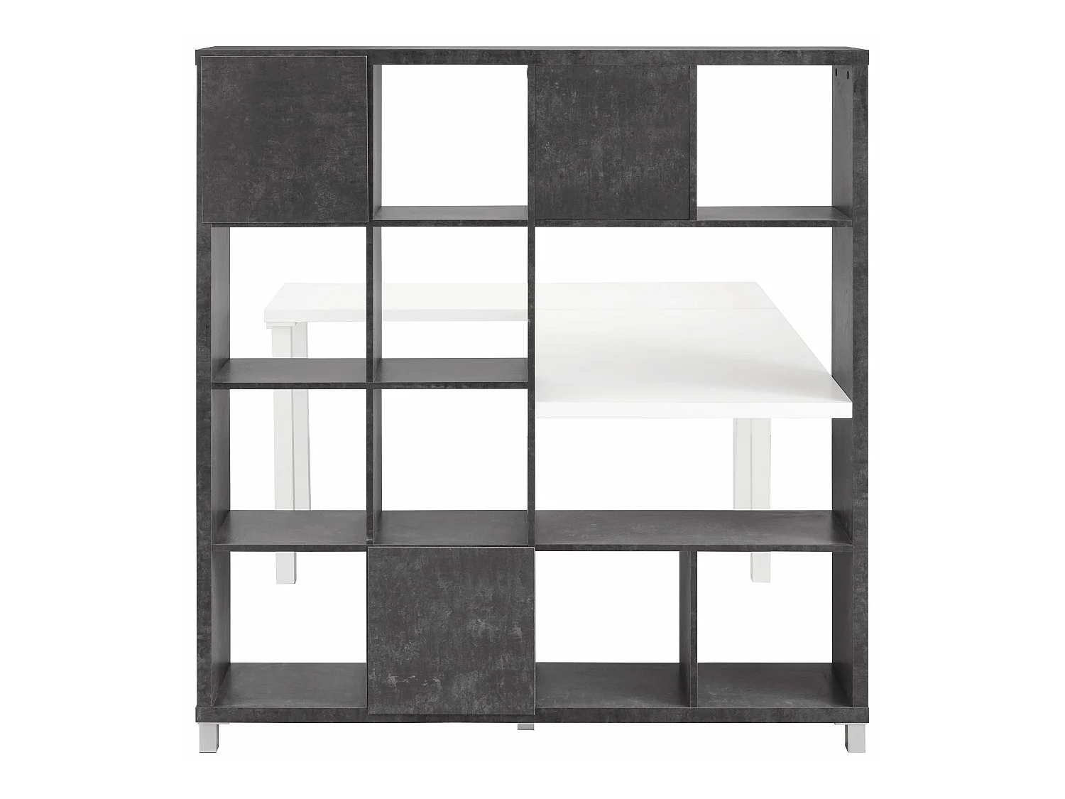 Kiwi Boekenkast Met Bureau Beton