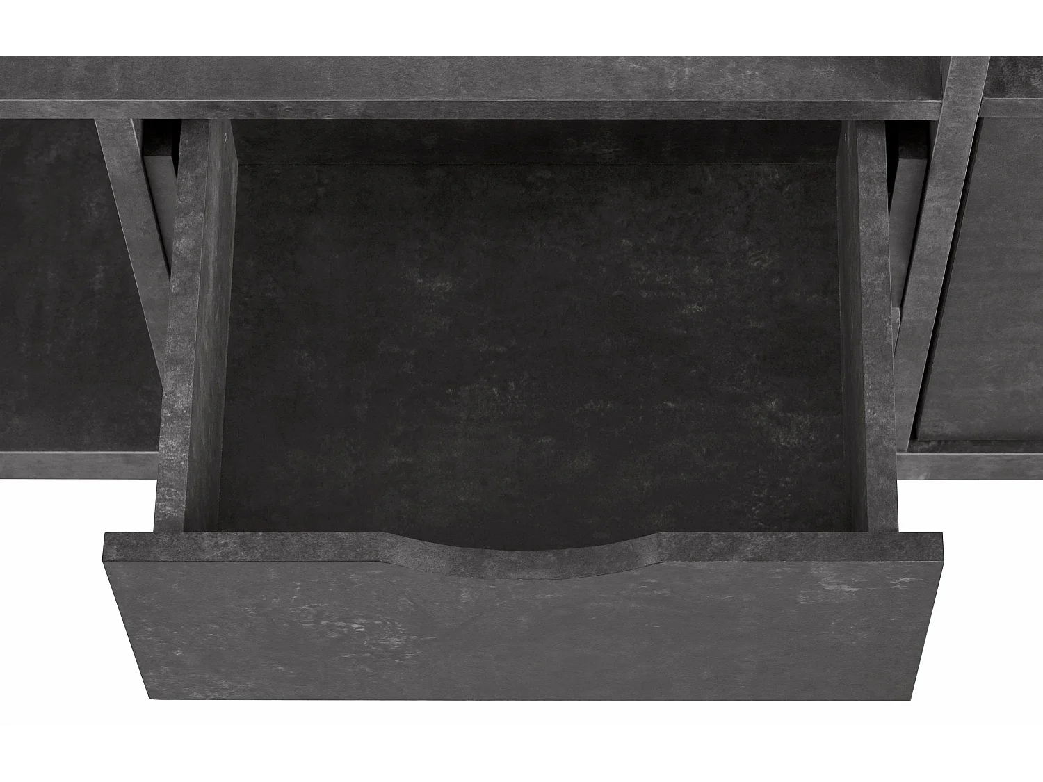 Kiwi Boekenkast Met Bureau Beton