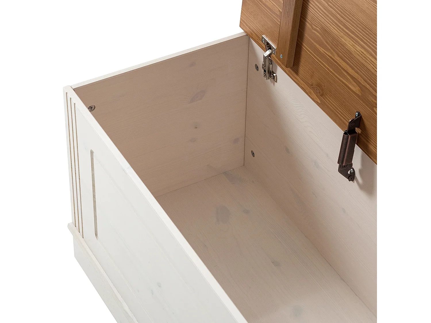 Jels | Armário suspenso com 1 porta em MDF castanho