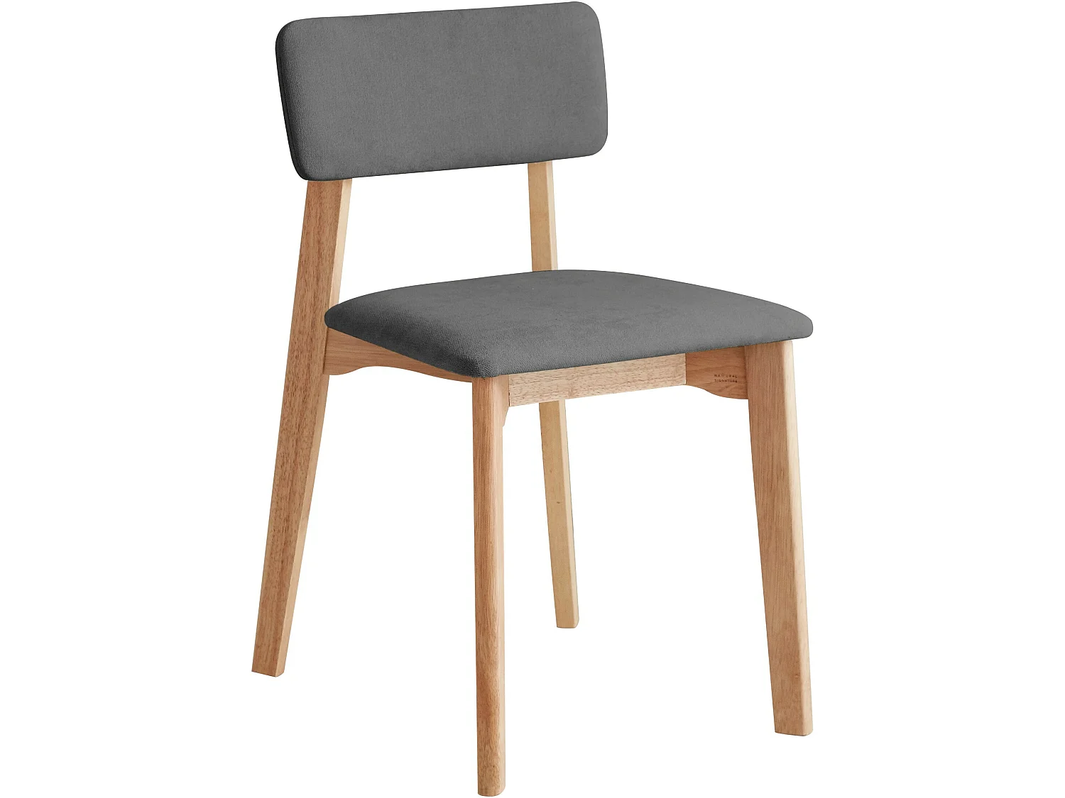 Mickey | Bureau + chaise Anthracite Nature