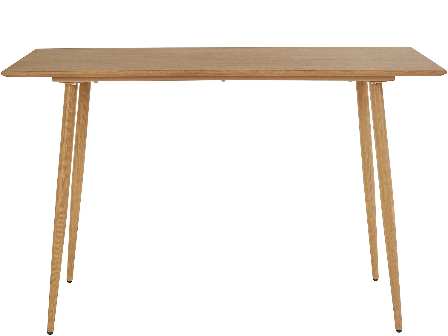 Monza|Bureau en effet chêne marron