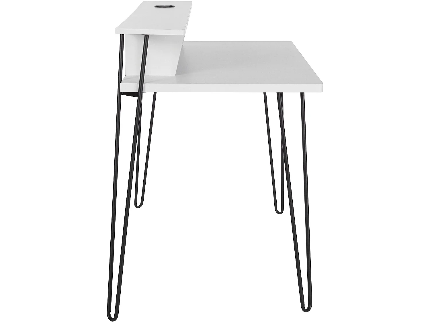 New Haven|Bureau en panneau de particules blanc