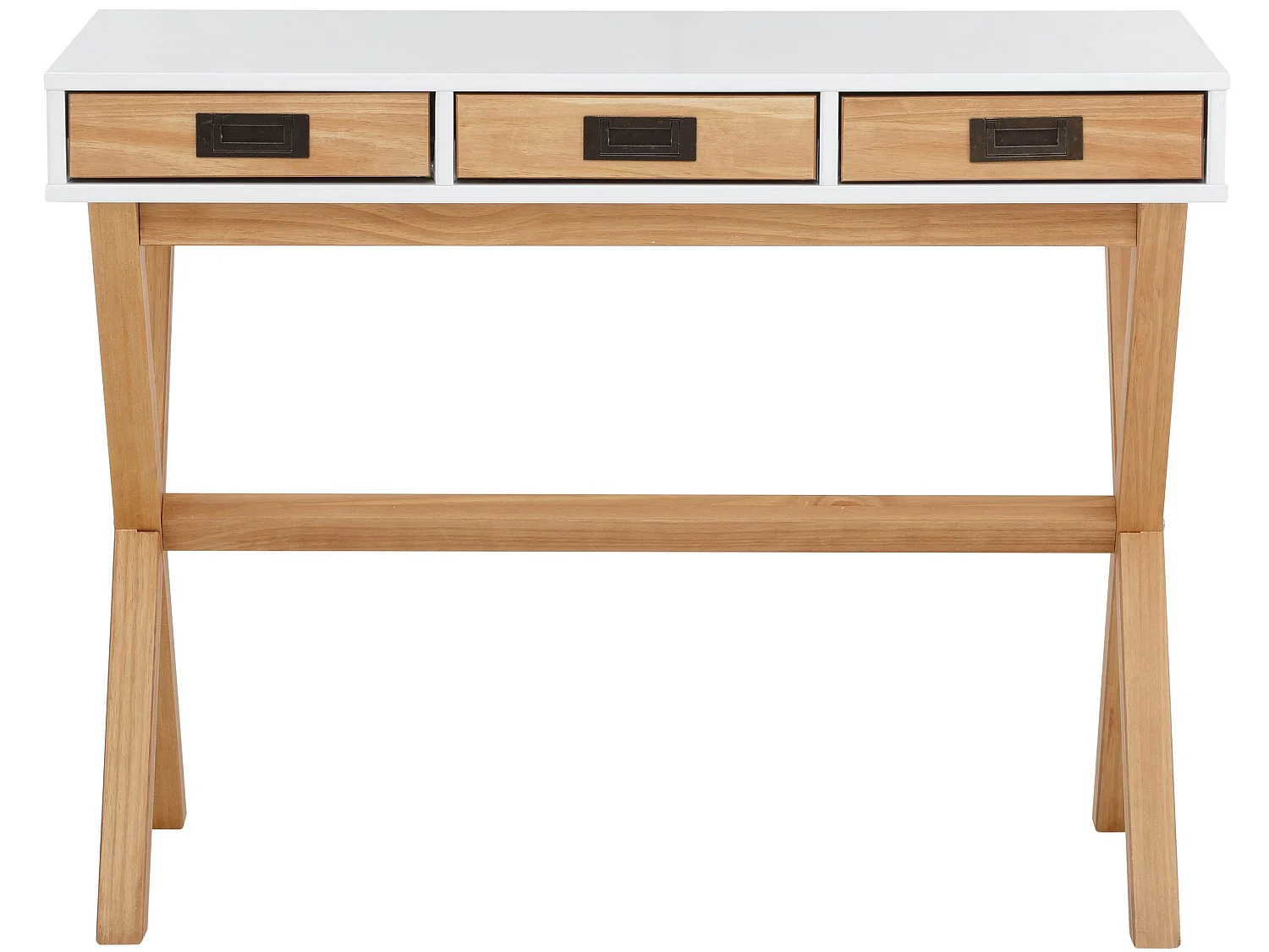 Paulo|Bureau en MDF blanc