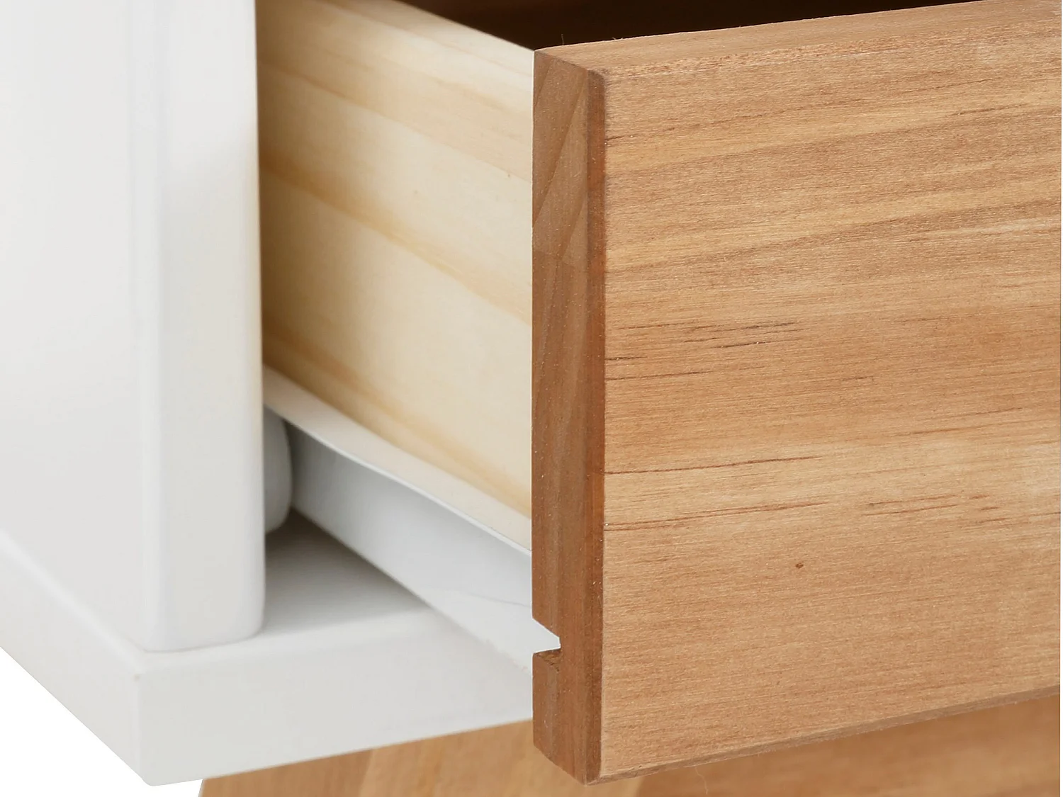 Paulo|Bureau en MDF blanc