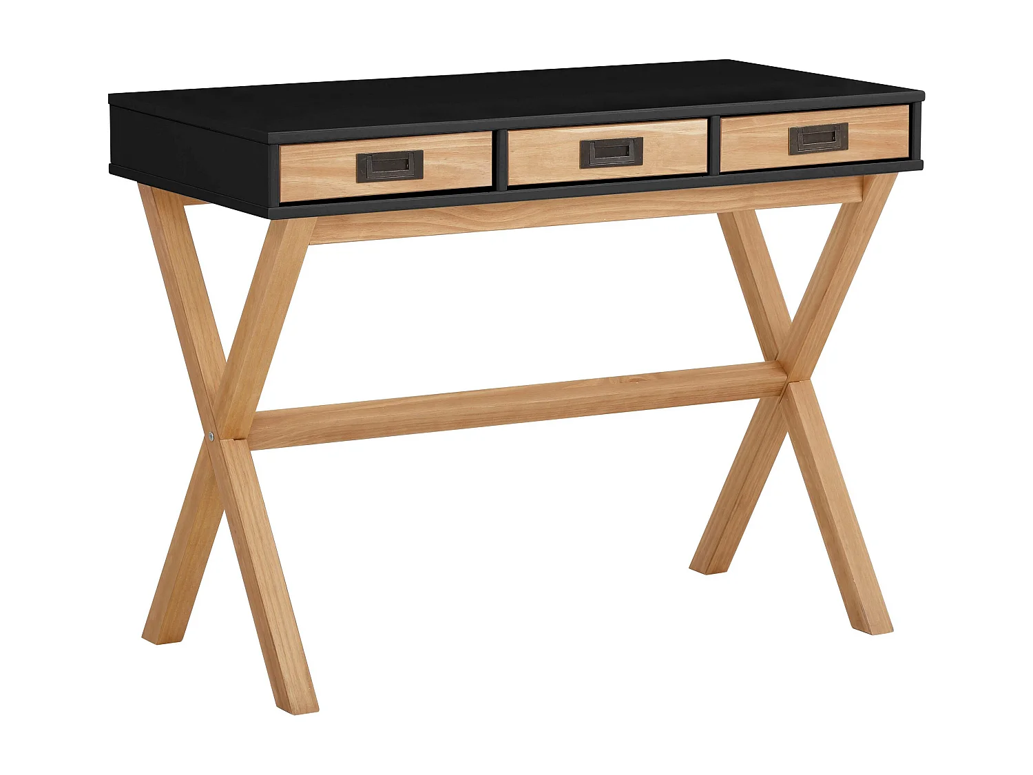 Paulo|Bureau en MDF Noir
