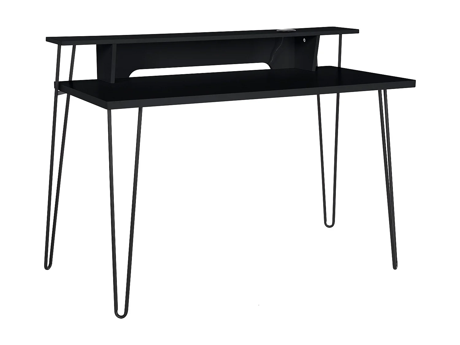 New Haven|Bureau en panneaux de particules noirs