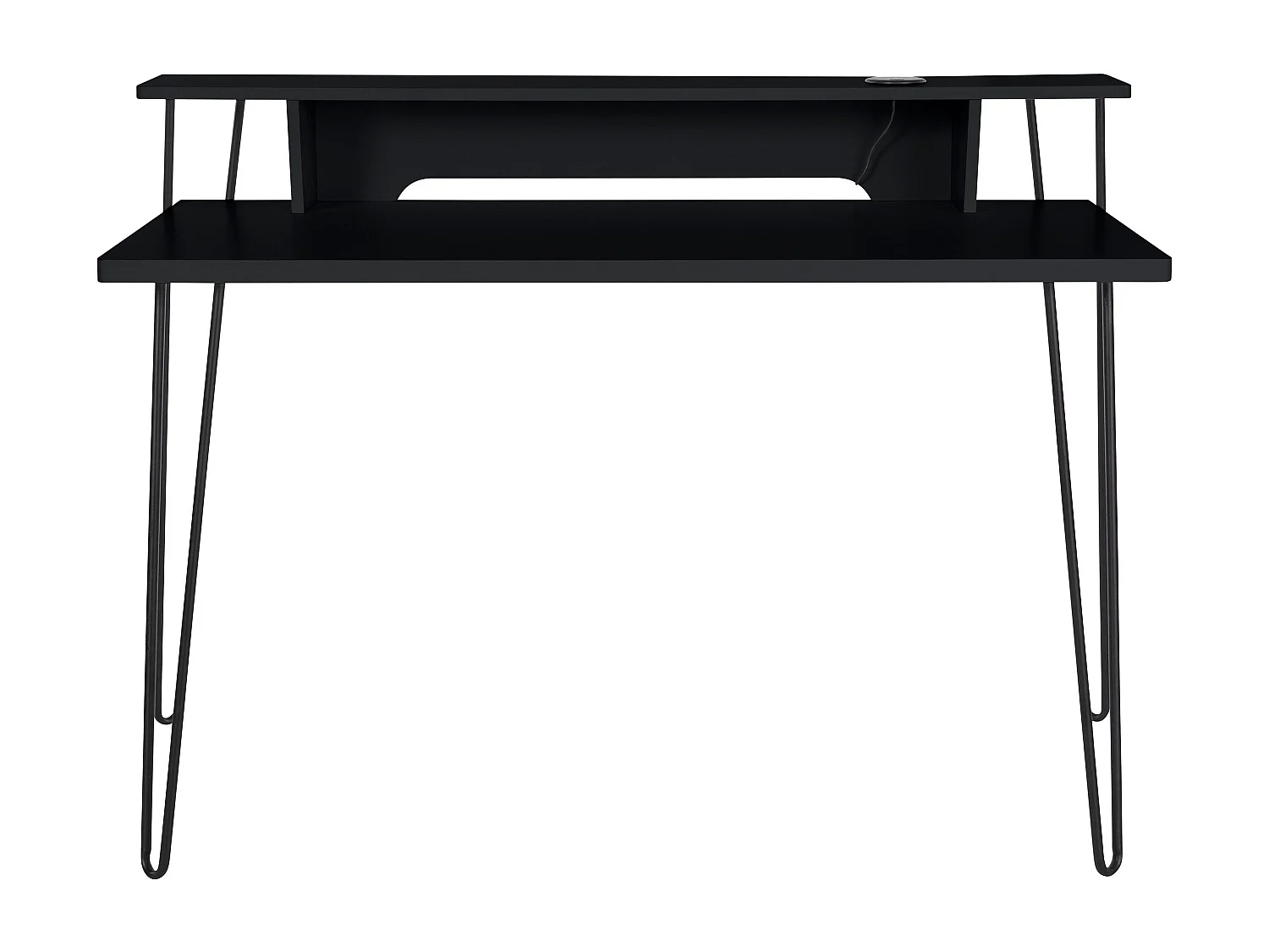 New Haven|Bureau en panneaux de particules noirs