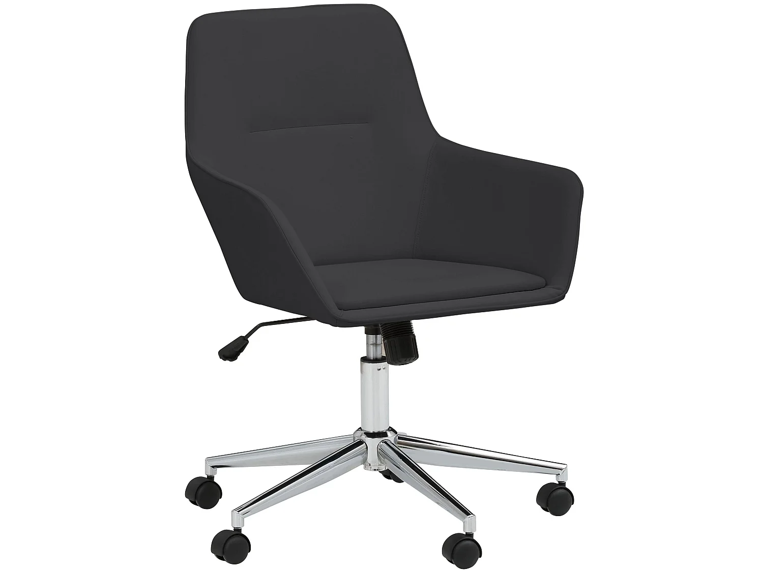 Edgar Bureaufauteuil Zwart