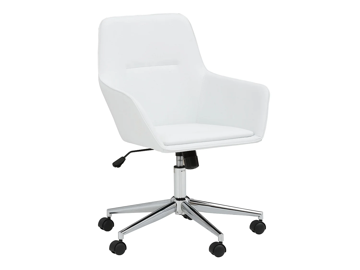 Edgar Bureaufauteuil Wit
