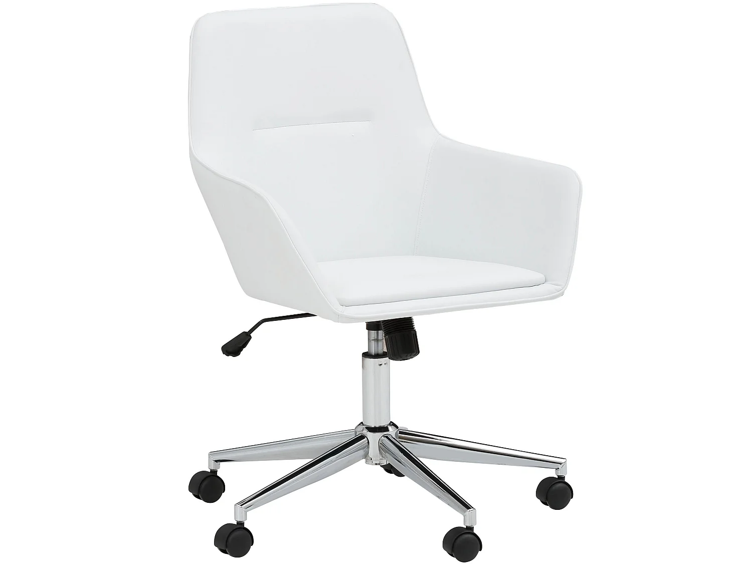 Edgar Bureaufauteuil Wit
