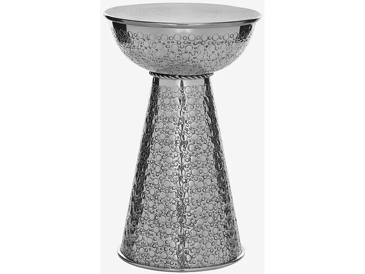 Table d'appoint Argent 33 X 33 X 52.07 cm - Margaretha