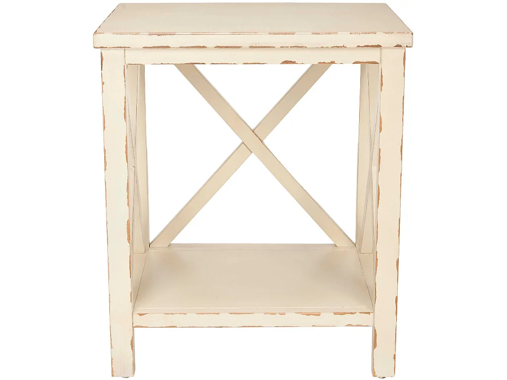Table d'appoint Ivoire 34 X 46 X 54.61 cm - Augustina