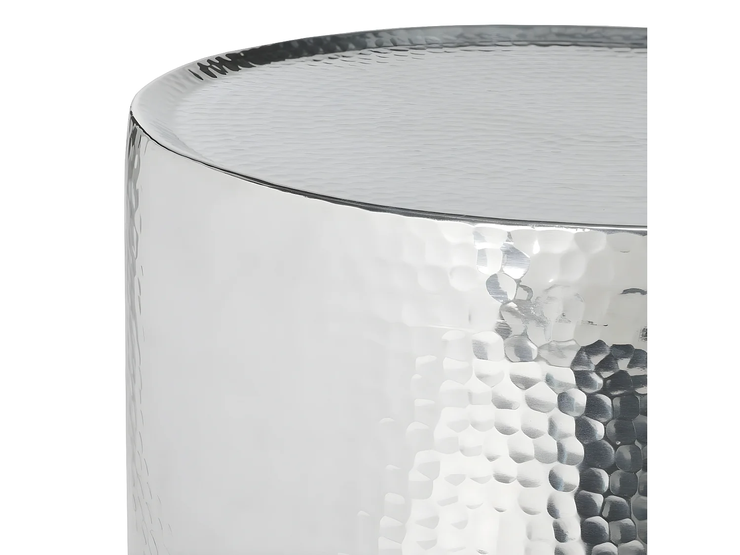 Table d'appoint Argent 44 X 44 X 53.08 cm - Clytie