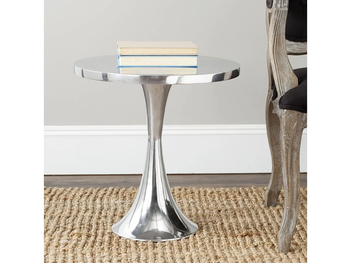 Table d'appoint Argent 47 X 47 X 49.02 cm - Villa