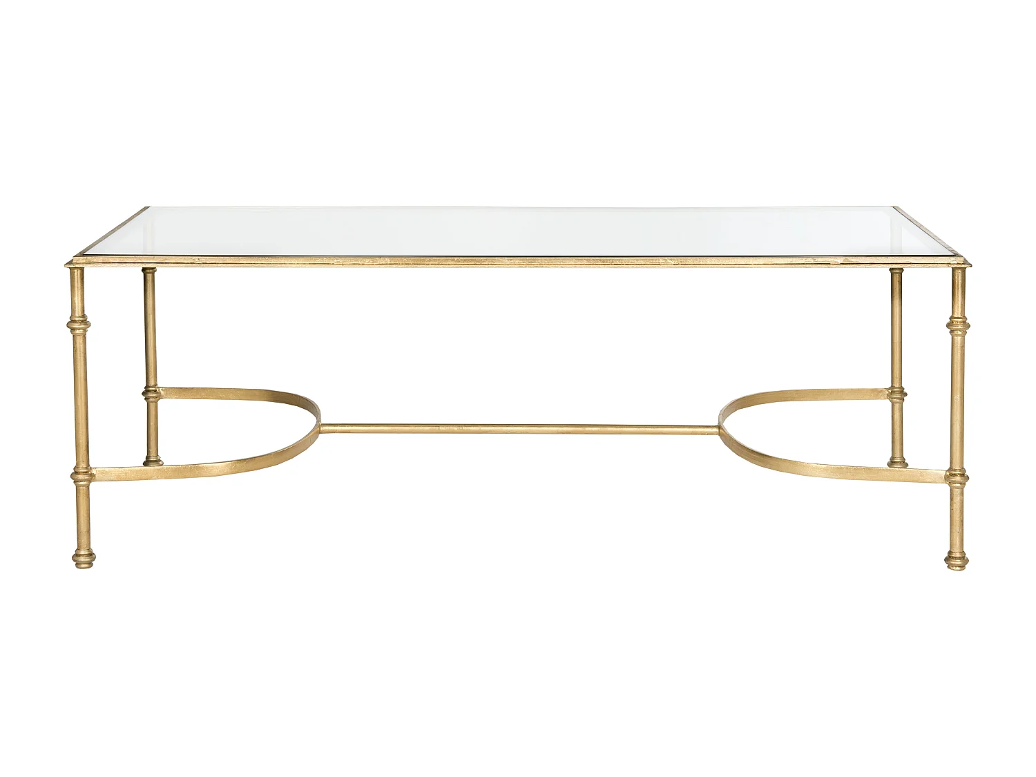Table d'appoint Argent et noir 127 X 66 X 45.72 cm - Maxine