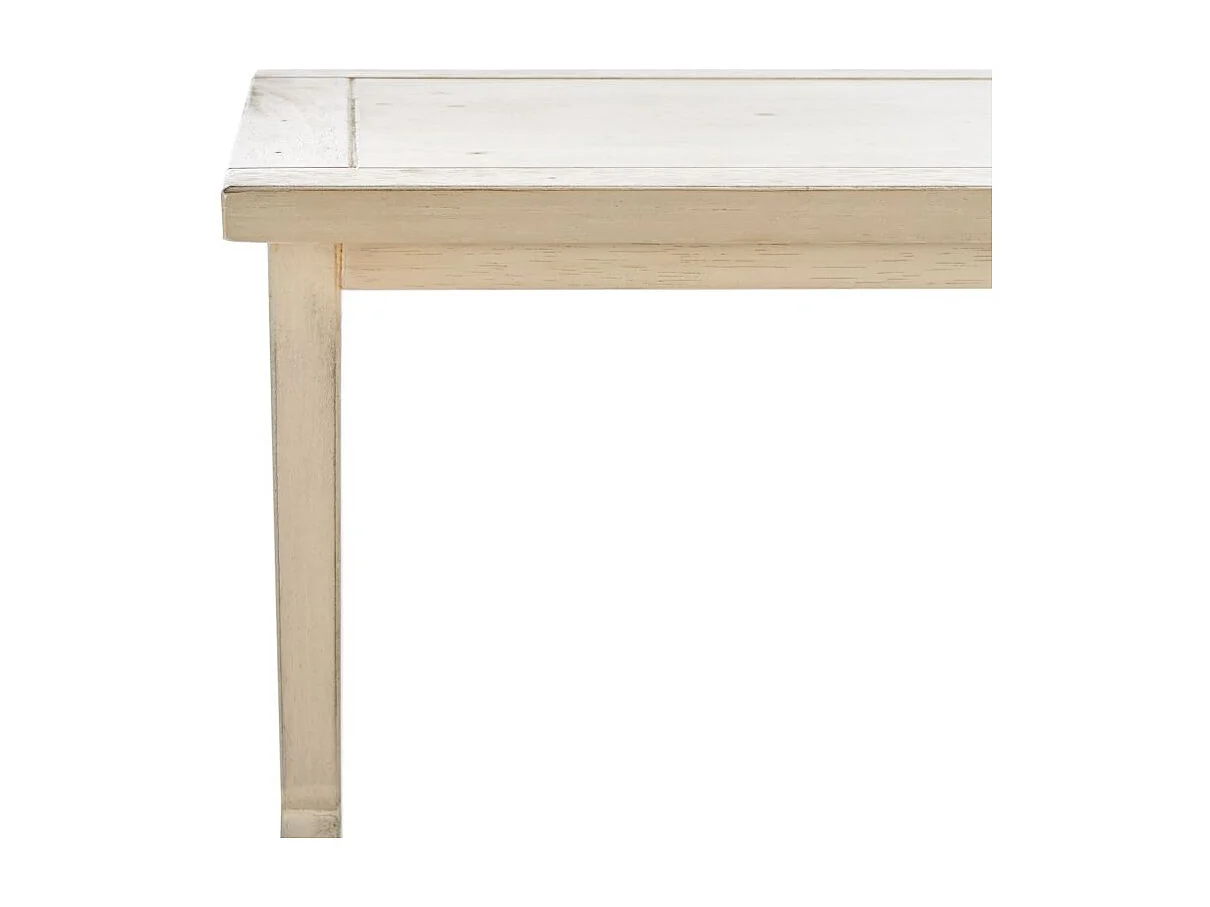 Table d'appoint Blanc 42 X 62 X 54.1 cm - Irine