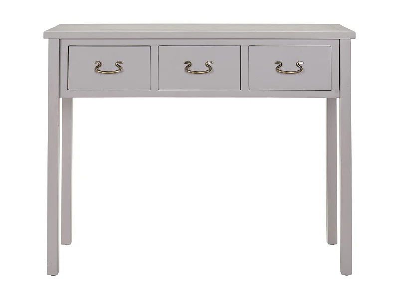 Table d'appoint Gris 36 X 100 X 80.51 cm - Ceil